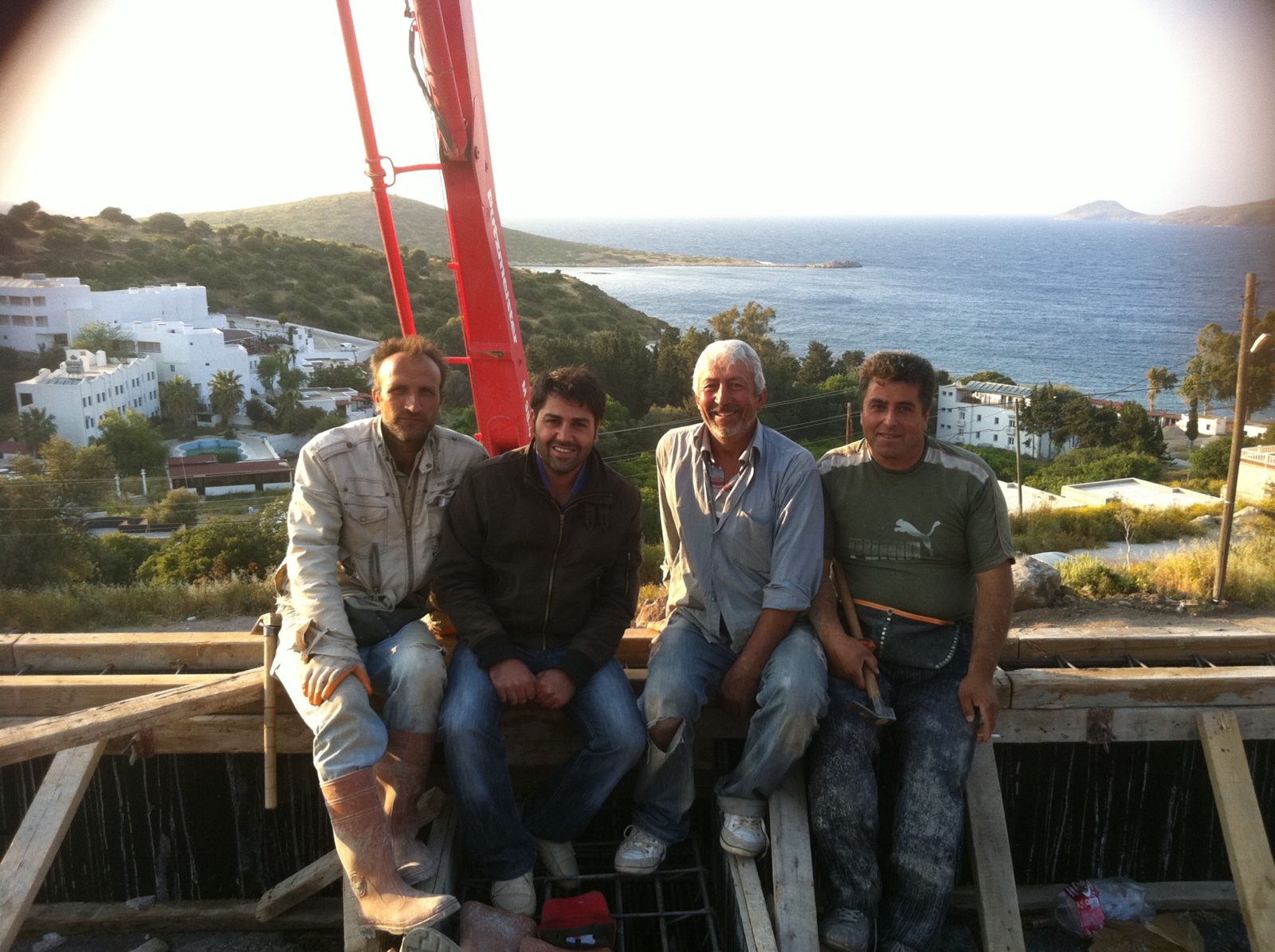 Bodrum Türkei Baustelle