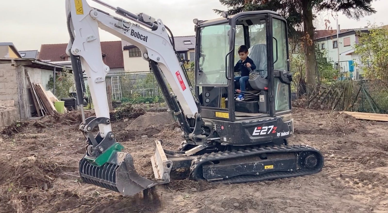Nachwuchs auf der Baustelle